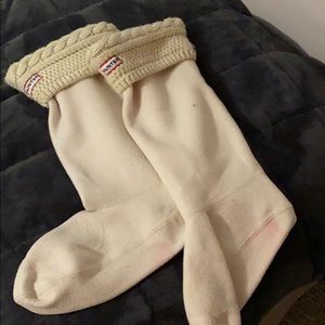 Tall Hunter boot socks